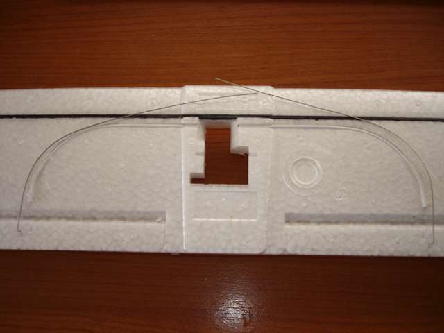 Pegado completo de pushrods de los alerones