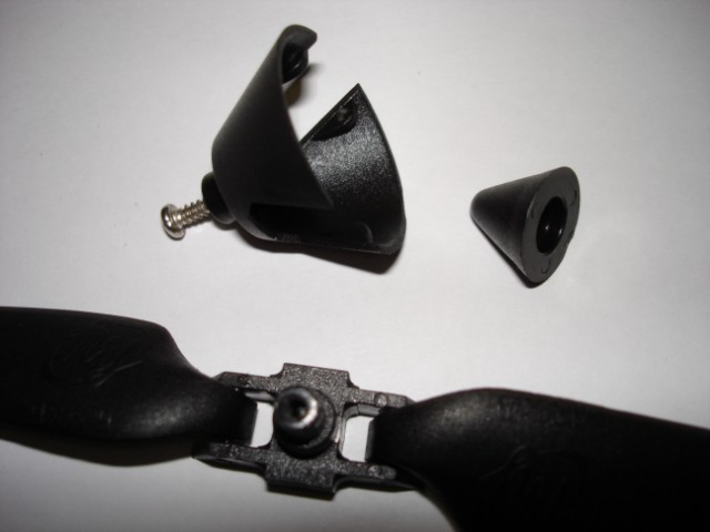 Desmontado el cono completo