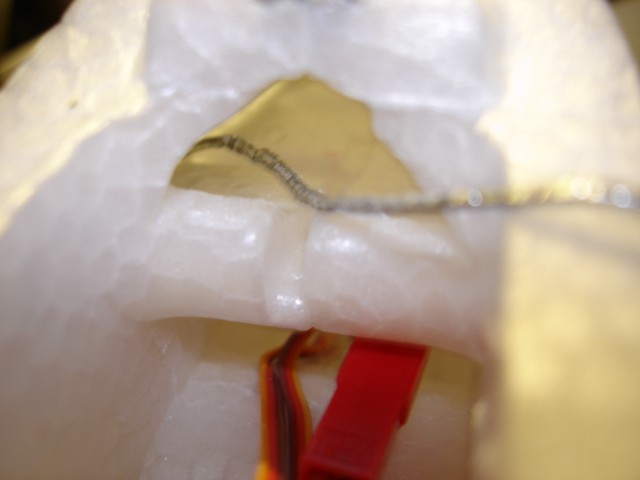 Lo pasamos hacia la carlinga