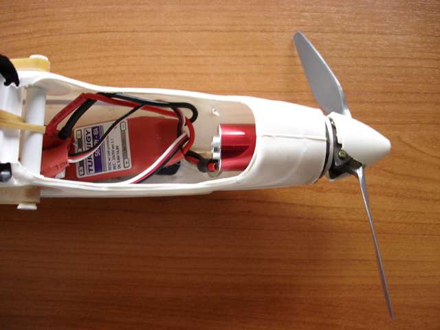 Parte delantera del modelo