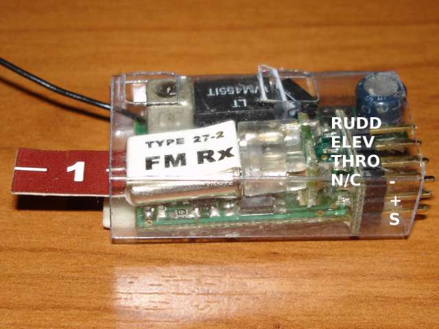 Patillaje del receptor original